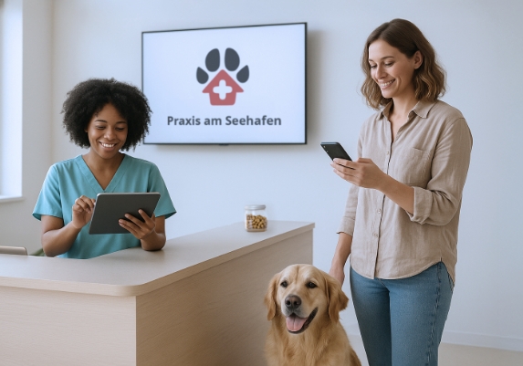 VetZ Seminare Header Stau an der Anmeldung